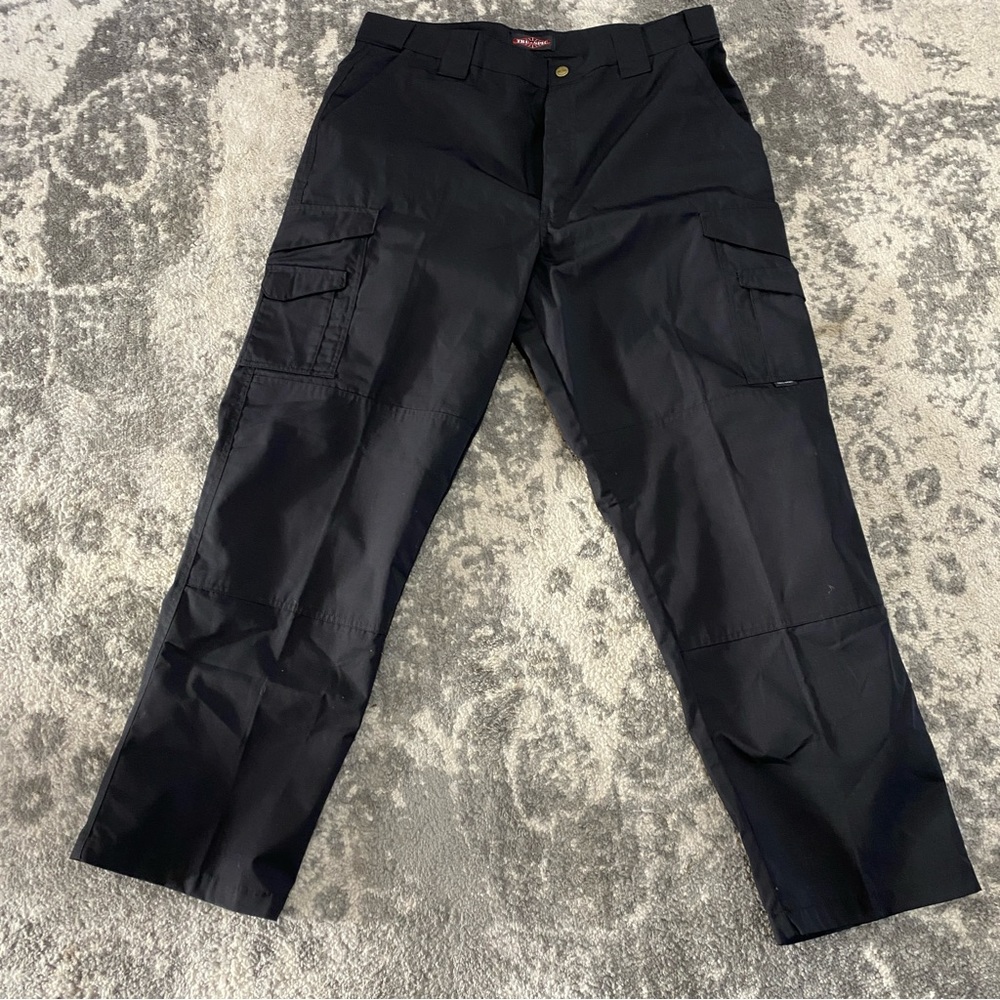 TRU-SPEC mens tactical pants Black Size 38/32